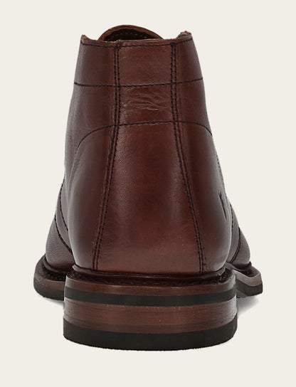 Men’s Brown Oiled Leather Paul Chukka Boots | Frye Brown