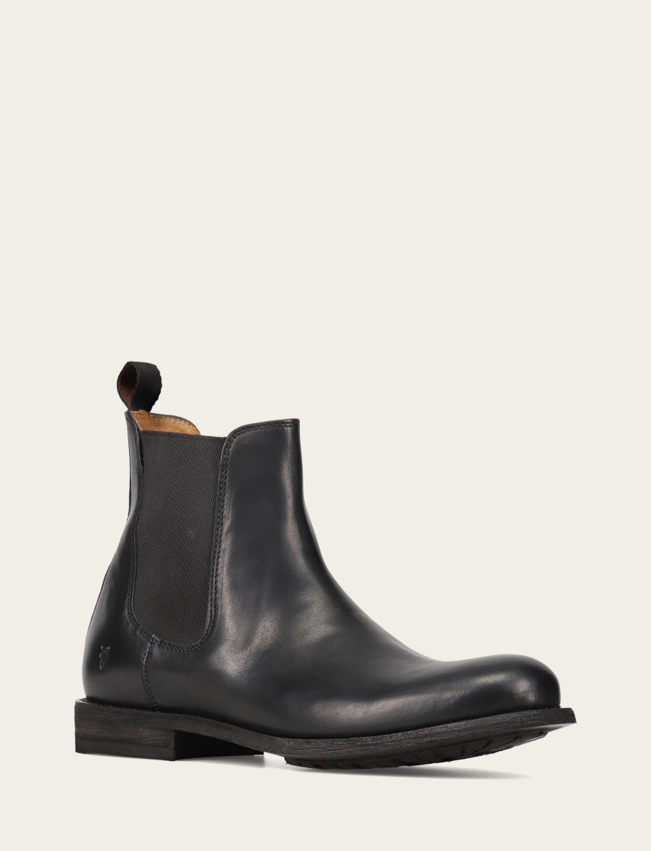 Men's Black Tyler Flex Chelsea Boots | Frye Black