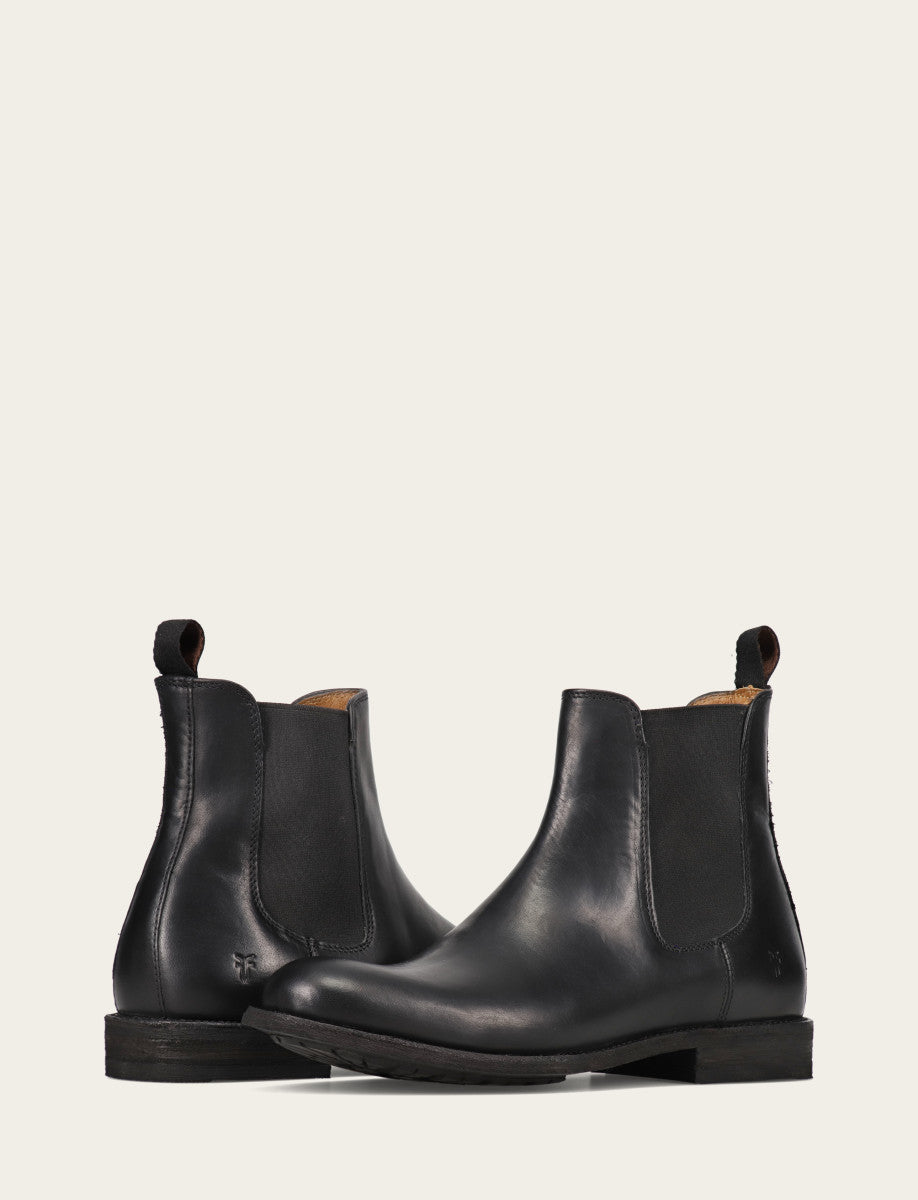 Men's Black Tyler Flex Chelsea Boots | Frye Black