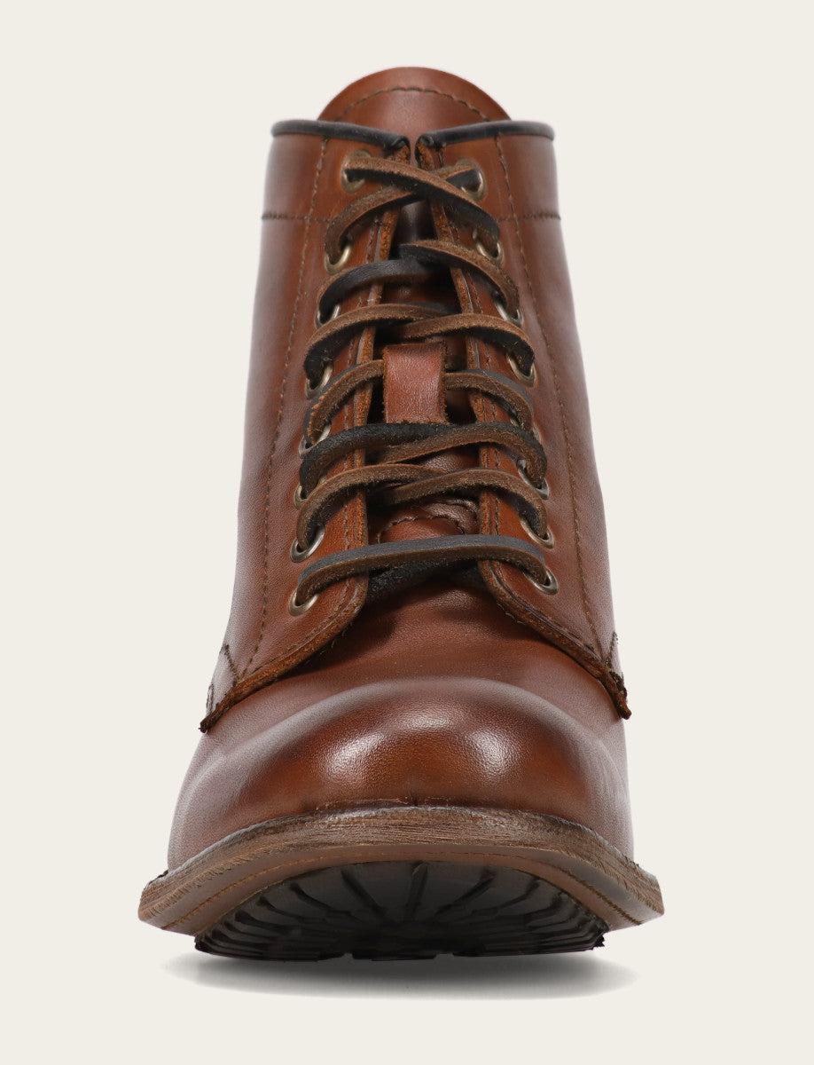 Men's Cognac Tyler Flex Lace Up Boots | Frye Cognac