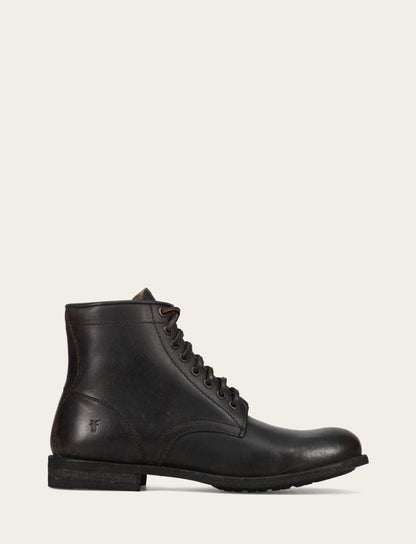 Men's Antiqued Black Tyler Flex Lace Up Boots | Frye Antiqued Black