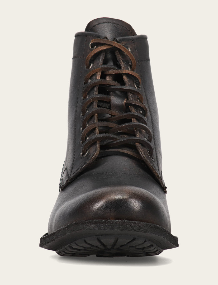 Men's Antiqued Black Tyler Flex Lace Up Boots | Frye Antiqued Black