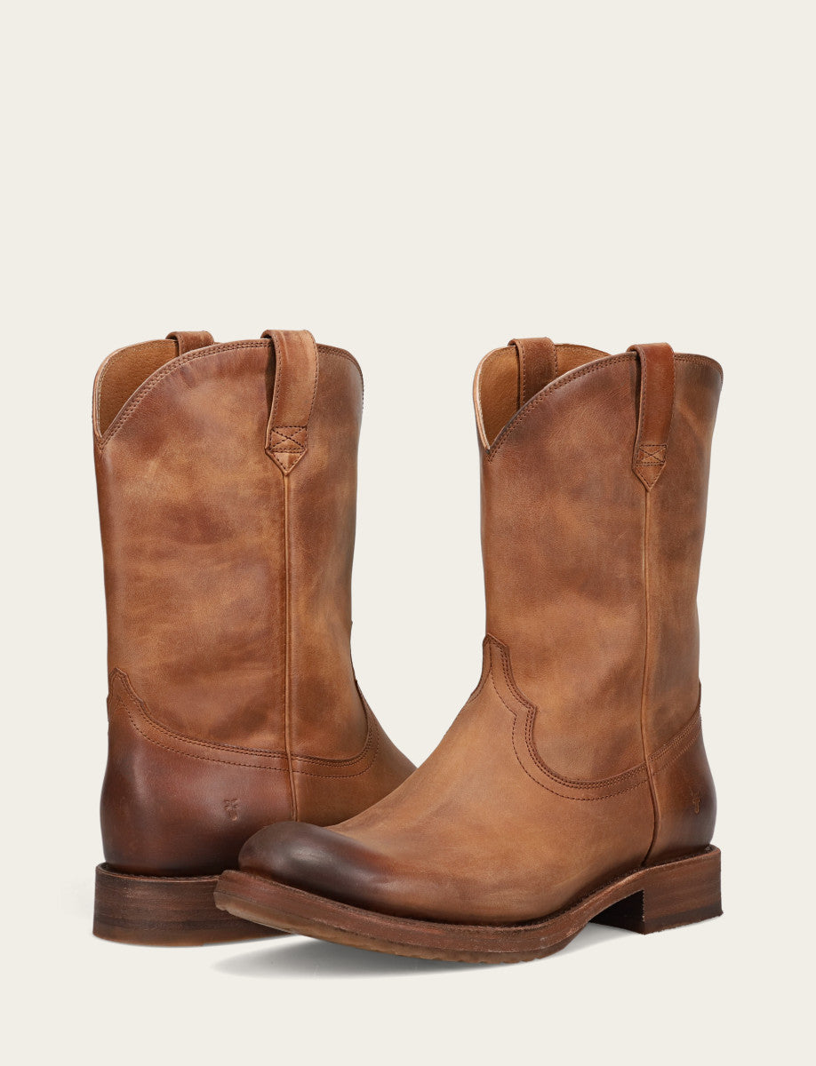 Men's Tobacco Duke Roper Boots | Frye Tobacco