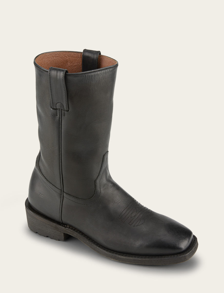 Men's Black Nash Roper Western Boots | Frye BLACK