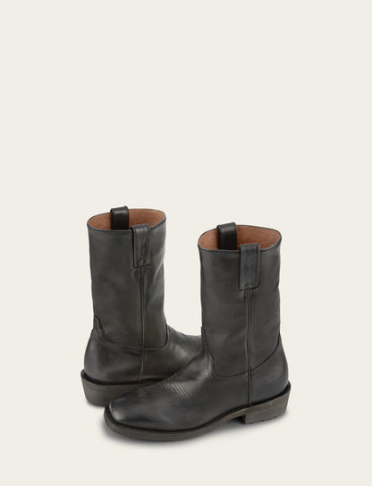 Men's Black Nash Roper Western Boots | Frye BLACK