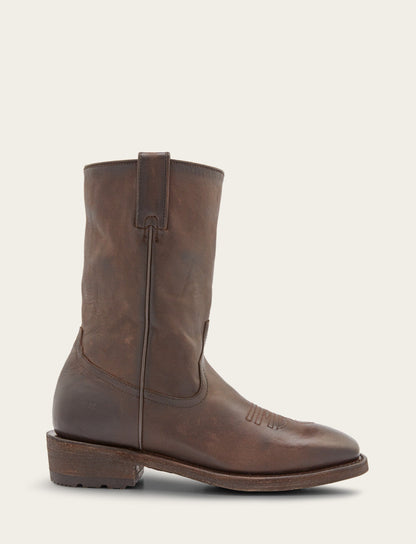 Men's Chocolate Nash Roper Western Boots | Frye CHOCOLATE