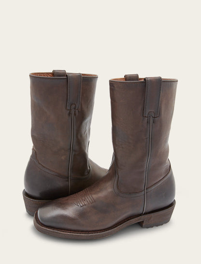 Men's Chocolate Nash Roper Western Boots | Frye CHOCOLATE
