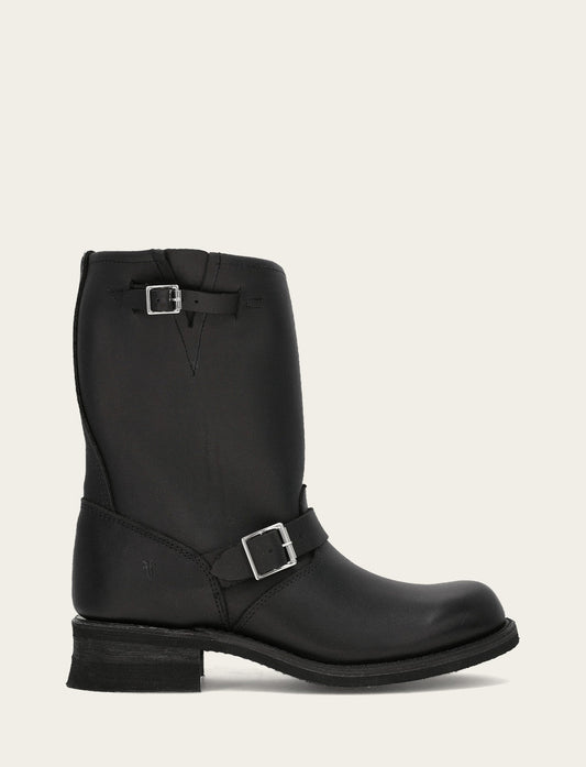 Men's Black Engineer 12R Mens Moto | Frye Black