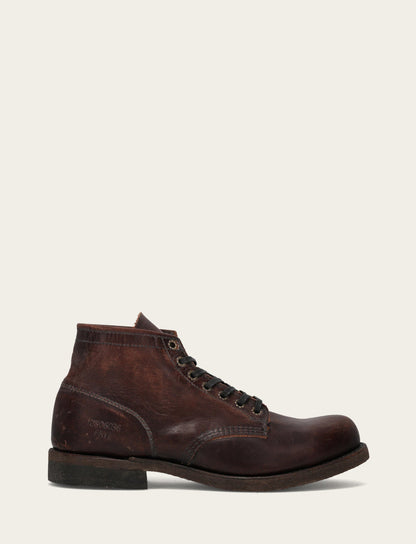 Men's Dark Brown Prison Boots | Frye Dark Brown