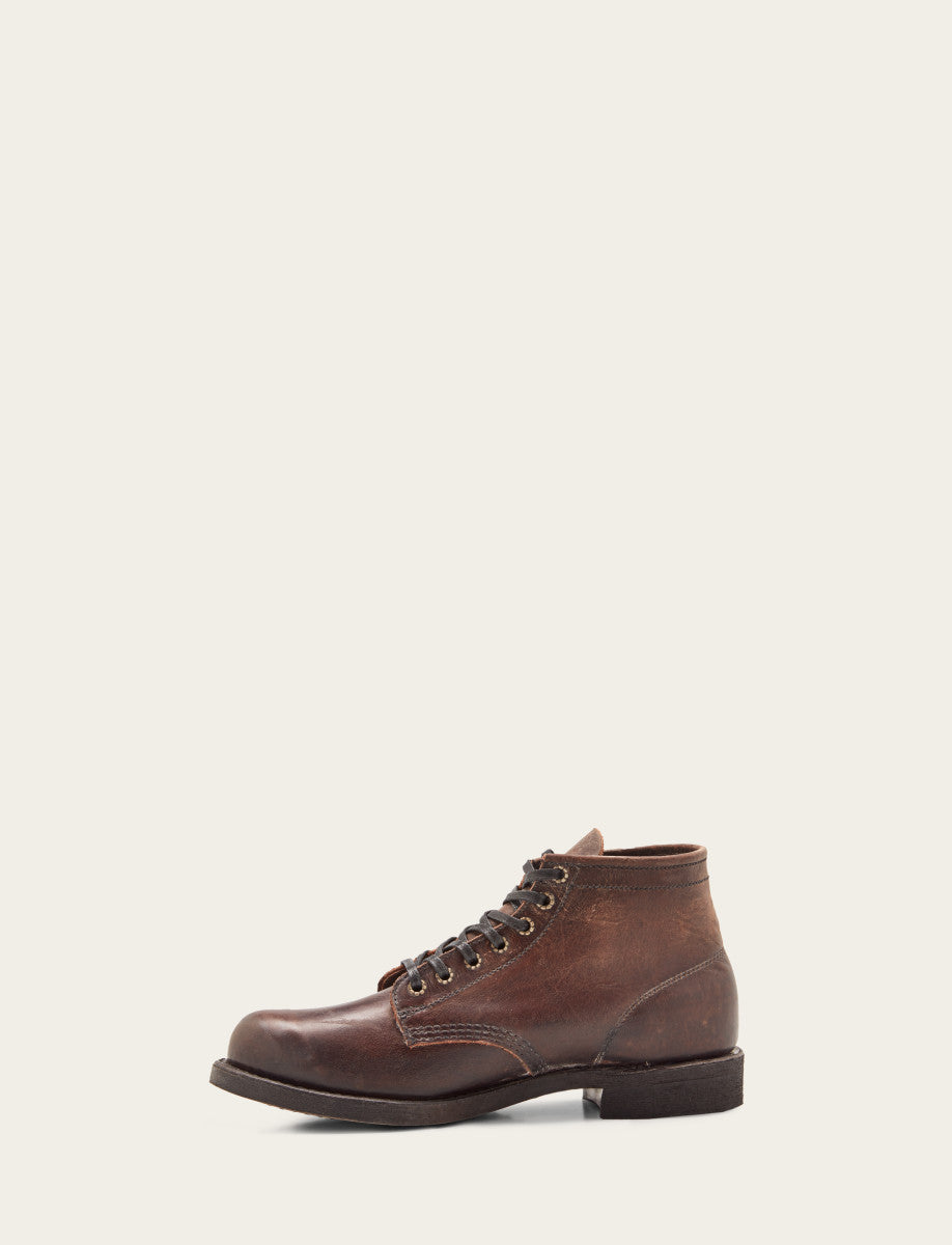 Men's Dark Brown Prison Boots | Frye Dark Brown