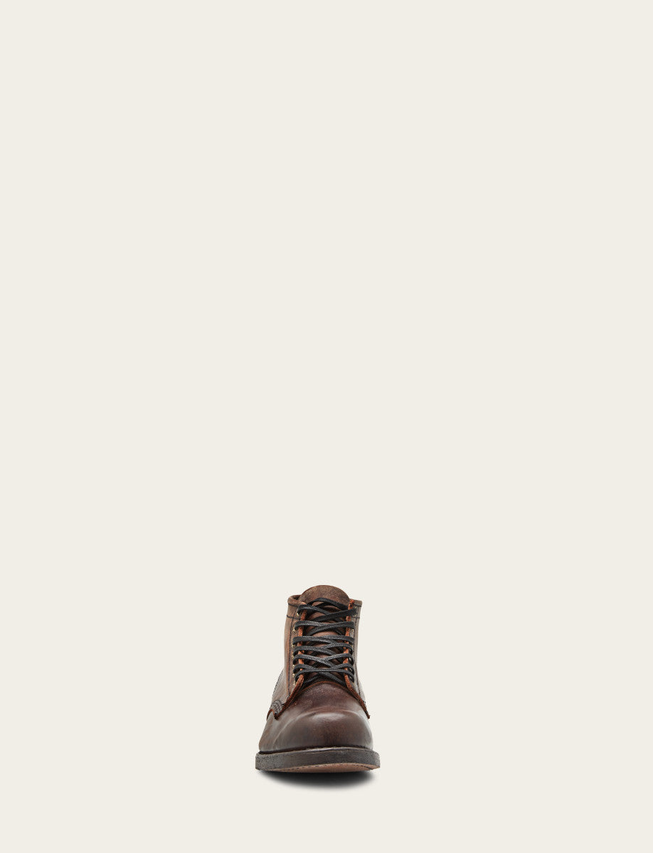 Men's Dark Brown Prison Boots | Frye Dark Brown