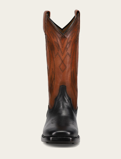 Men's Black Nash Deco Stitch Pull On Boots | Frye Black