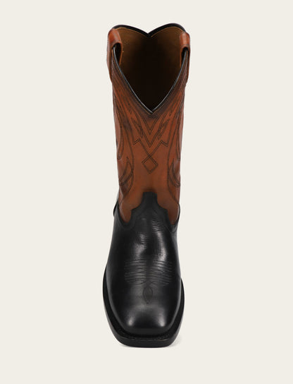 Men's Black Nash Deco Stitch Pull On Boots | Frye Black