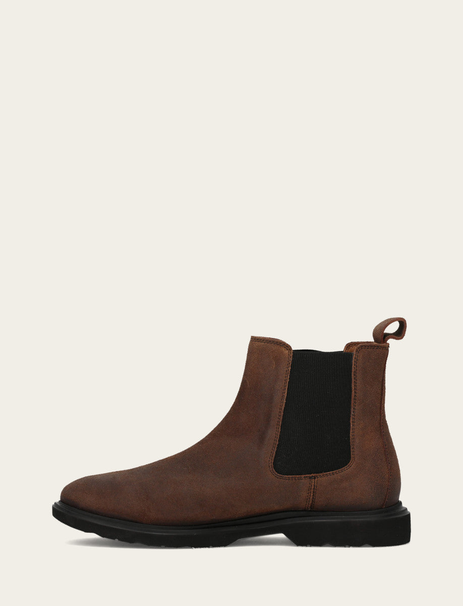 Men's Dark Walnut Connor Chelsea Boot | Frye Dark Walnut