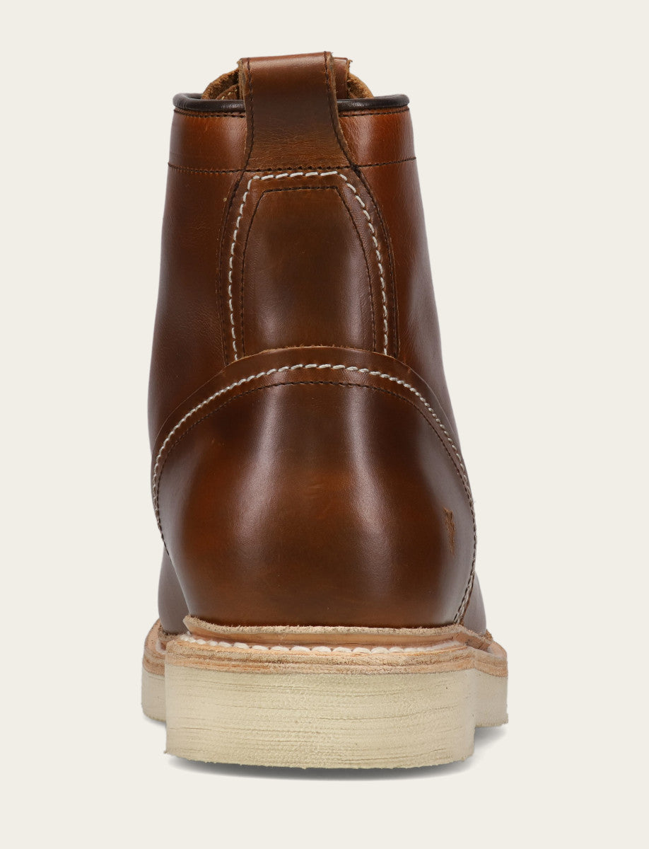 Men's Saddle Hudson Workboot Wedge Lace Ups | Frye Saddle