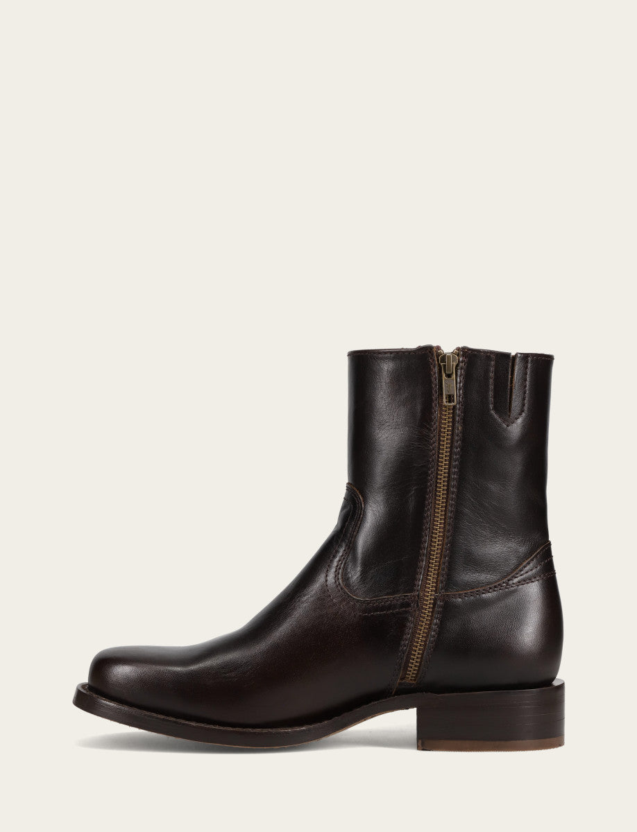 Men's Bourbon Campus Inside Zip Boot | Frye Bourbon