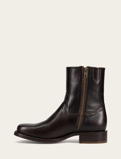 Men's Bourbon Campus Inside Zip Boot | Frye Bourbon