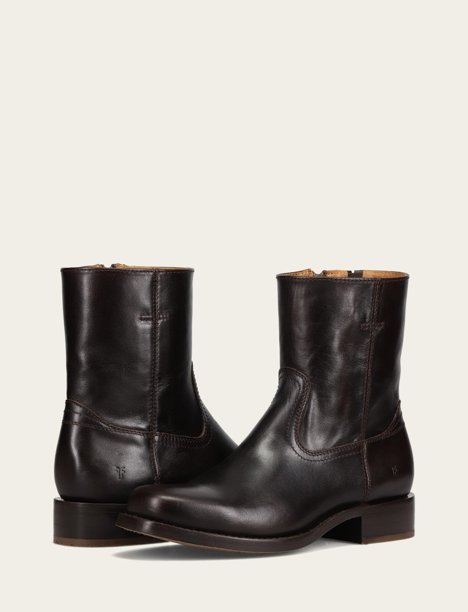 Men's Bourbon Campus Inside Zip Boot | Frye Bourbon
