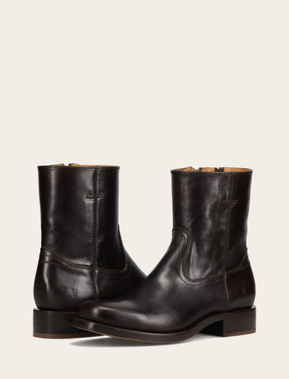 Men's Bourbon Campus Inside Zip Boot | Frye Bourbon