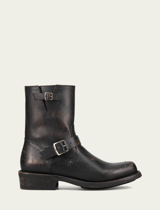 Men's Conway Engineer Smooth Leather Boot | Frye Antique Black