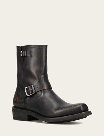 Men's Conway Engineer Smooth Leather Boot | Frye Antique Black