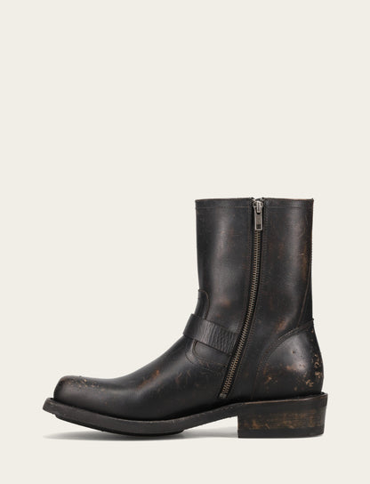 Men's Conway Engineer Smooth Leather Boot | Frye Antique Black