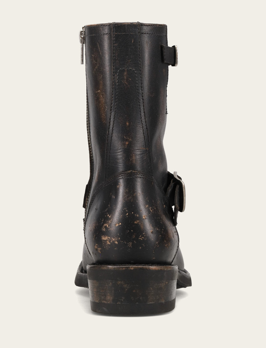 Men's Conway Engineer Smooth Leather Boot | Frye Antique Black