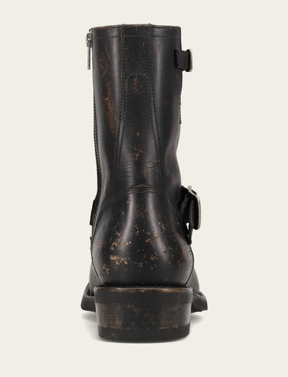 Men's Conway Engineer Smooth Leather Boot | Frye Antique Black