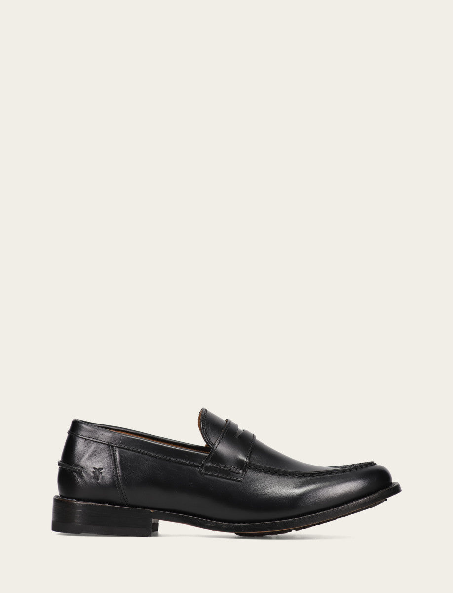Men's Black Tyler Flex Penny Loafers | Frye Black