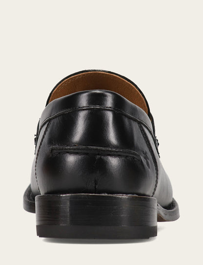 Men's Black Tyler Flex Penny Loafers | Frye Black