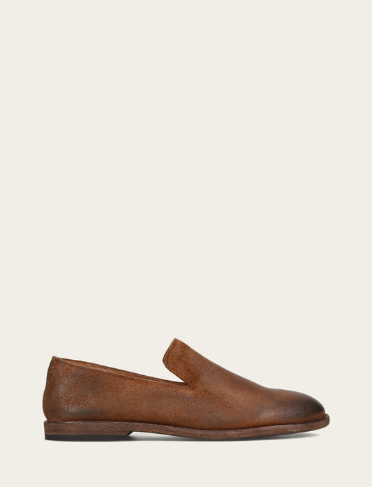 Men's Ginger Suede Chris Venetian Loafers | Frye Ginger Suede