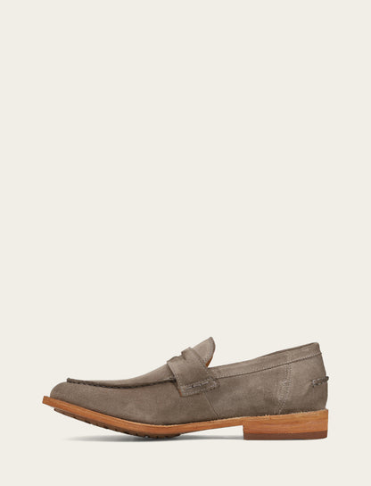 Men's Steel Tyler Flex Penny Loafers | Frye Steel