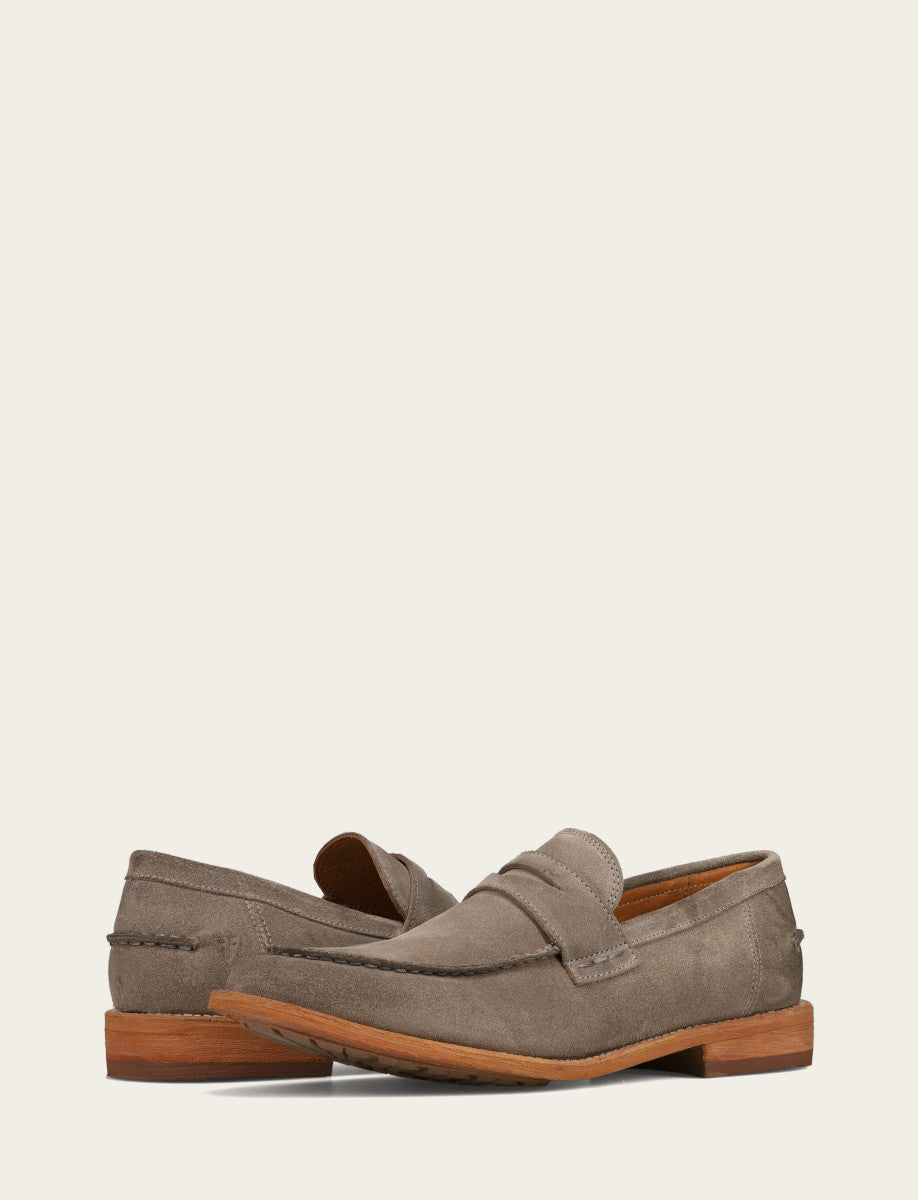 Men's Steel Tyler Flex Penny Loafers | Frye Steel