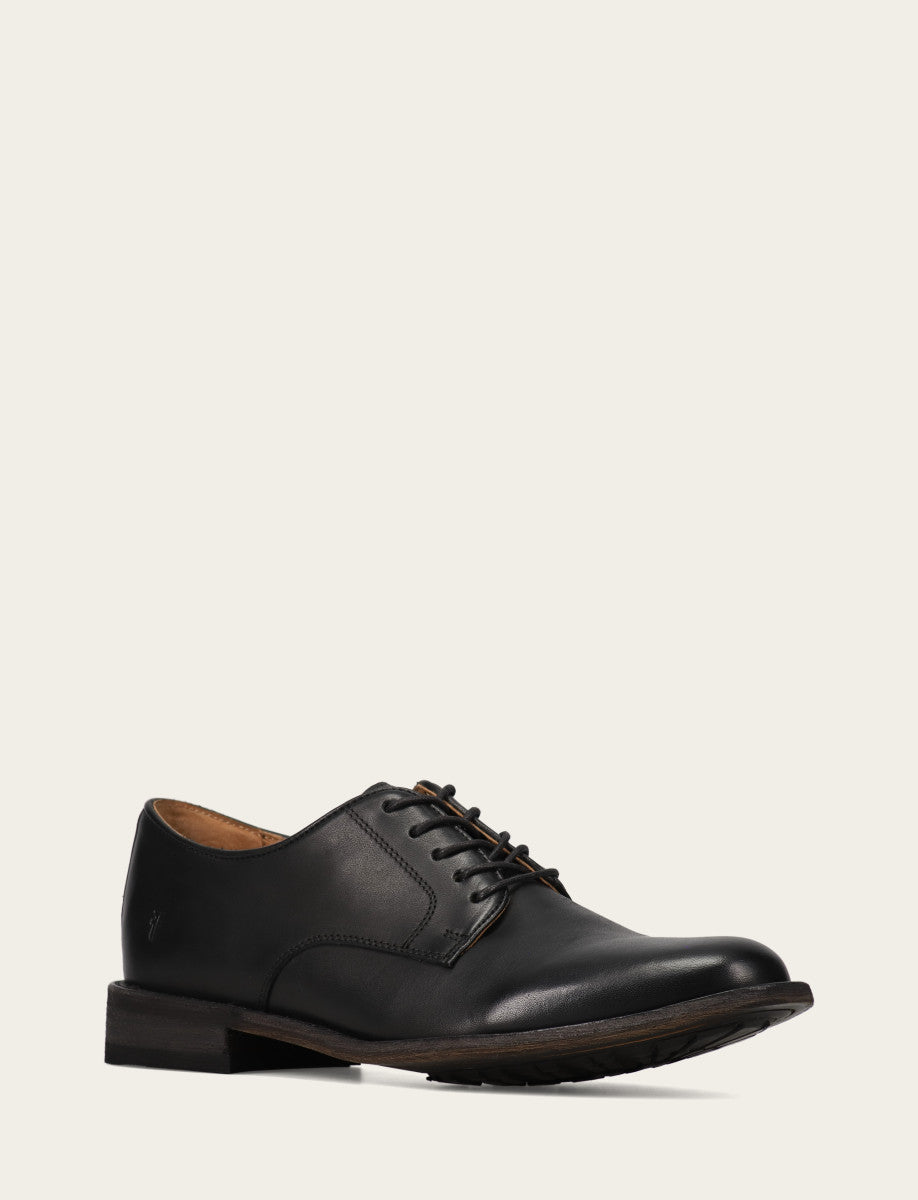 Men's Black Tyler Flex Oxford Dress Shoes | Frye Black