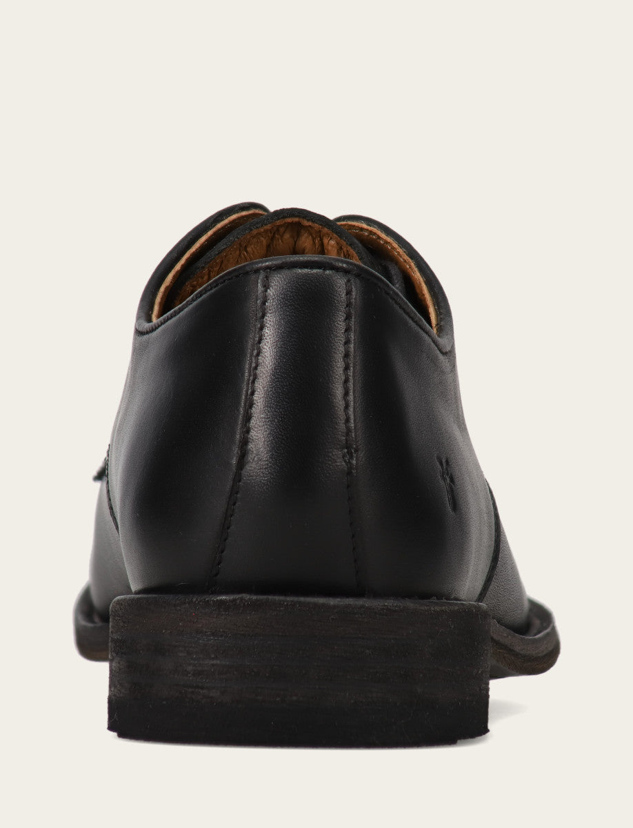 Men's Black Tyler Flex Oxford Dress Shoes | Frye Black