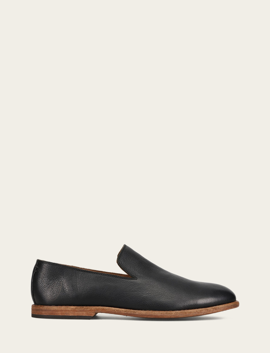Men's Black Chris Venetian Loafers | Frye Black