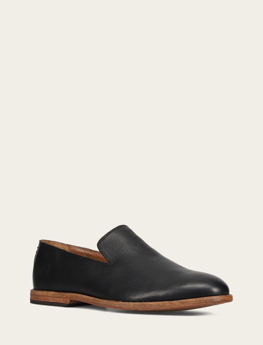 Men's Black Chris Venetian Loafers | Frye Black