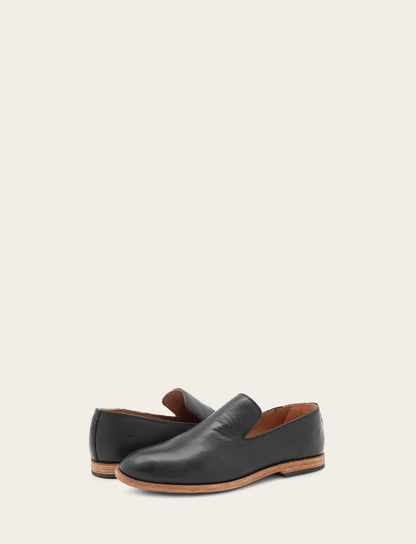 Men's Black Chris Venetian Loafers | Frye Black