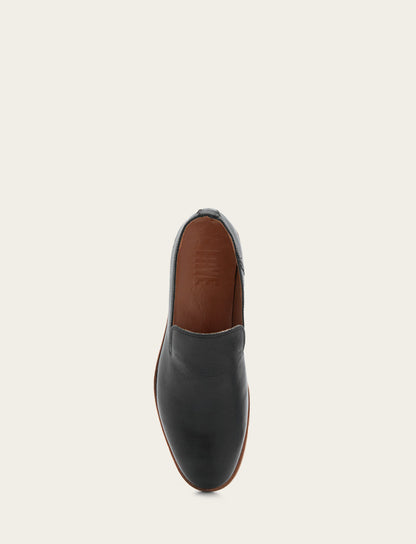 Men's Black Chris Venetian Loafers | Frye Black