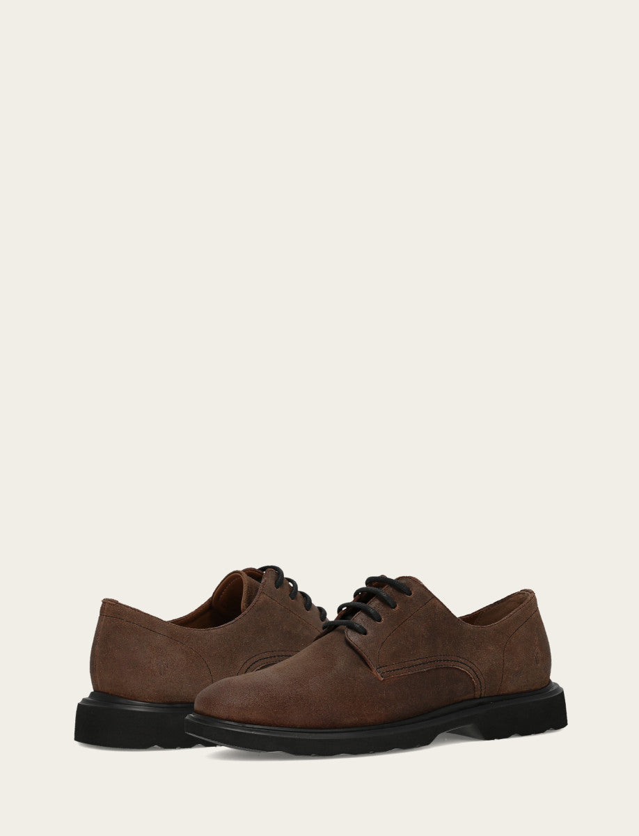 Men's Dark Walnut Connor Oxford Dress Shoes | Frye Dark Walnut