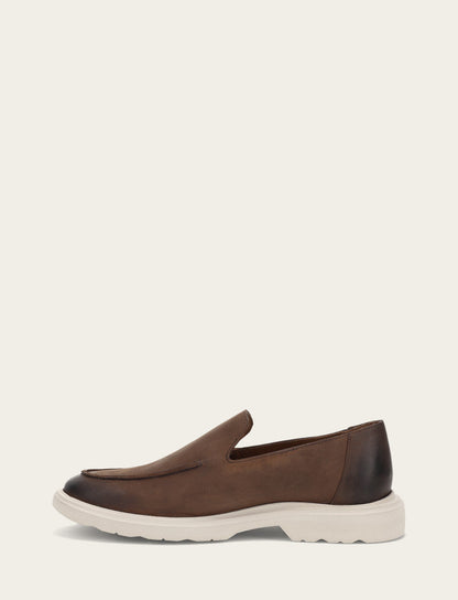 Men's Chocolate Connor Venetian Loafers | Frye Chocolate