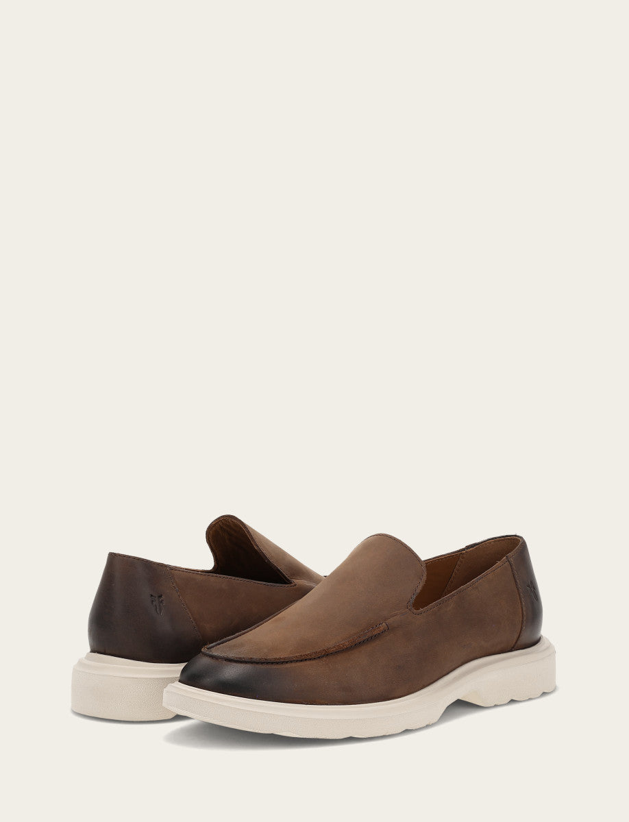 Men's Chocolate Connor Venetian Loafers | Frye Chocolate