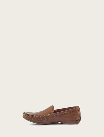 Men's Tan Lewis Venetian Loafers | Frye Tan