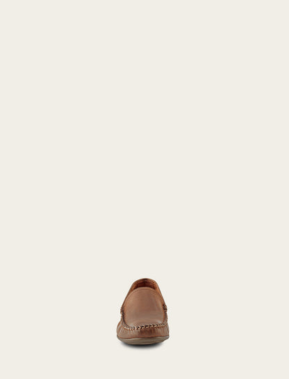 Men's Tan Lewis Venetian Loafers | Frye Tan
