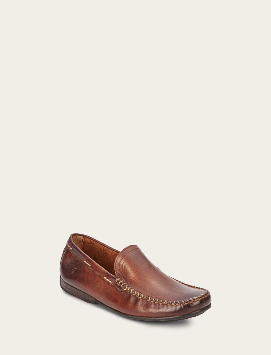 Men's Cognac Lewis Venetian Loafers | Frye Cognac