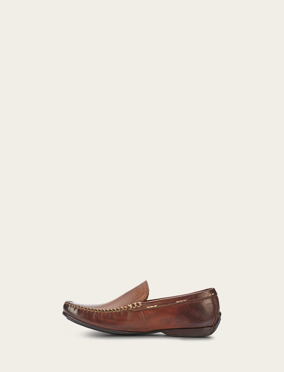 Men's Cognac Lewis Venetian Loafers | Frye Cognac