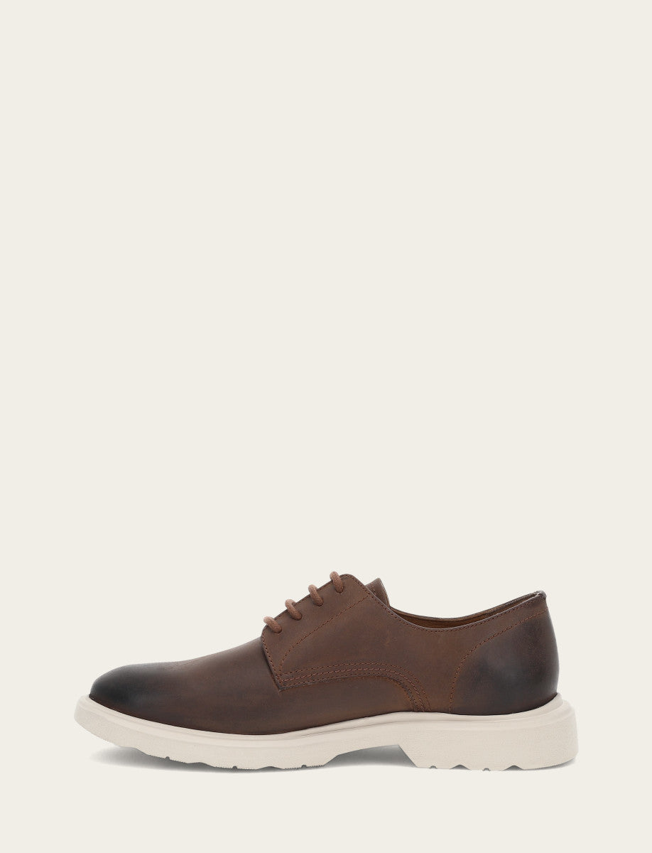 Men's Chocolate Connor Oxford Dress Shoes | Frye Chocolate