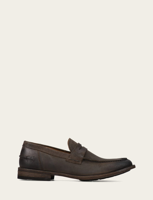 Men's Chocolate Tyler Flex Penny Loafers | Frye Chocolate