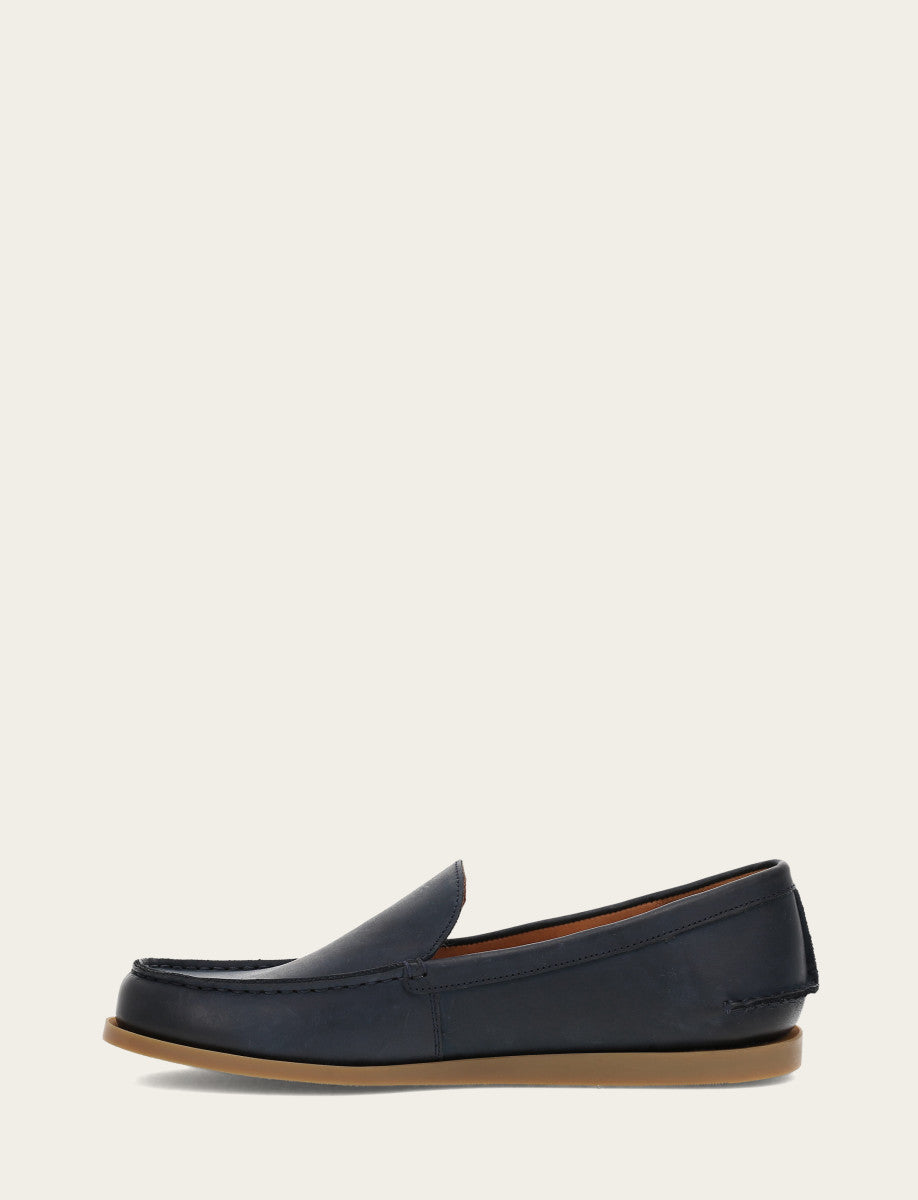Men's Indigo Mason Slip On Loafers | Frye Indigo