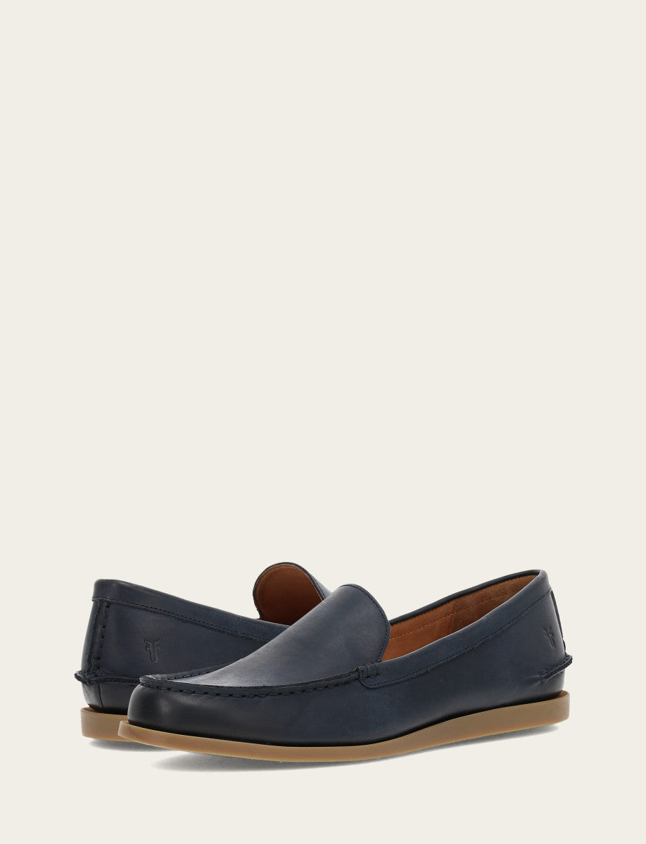 Men's Indigo Mason Slip On Loafers | Frye Indigo